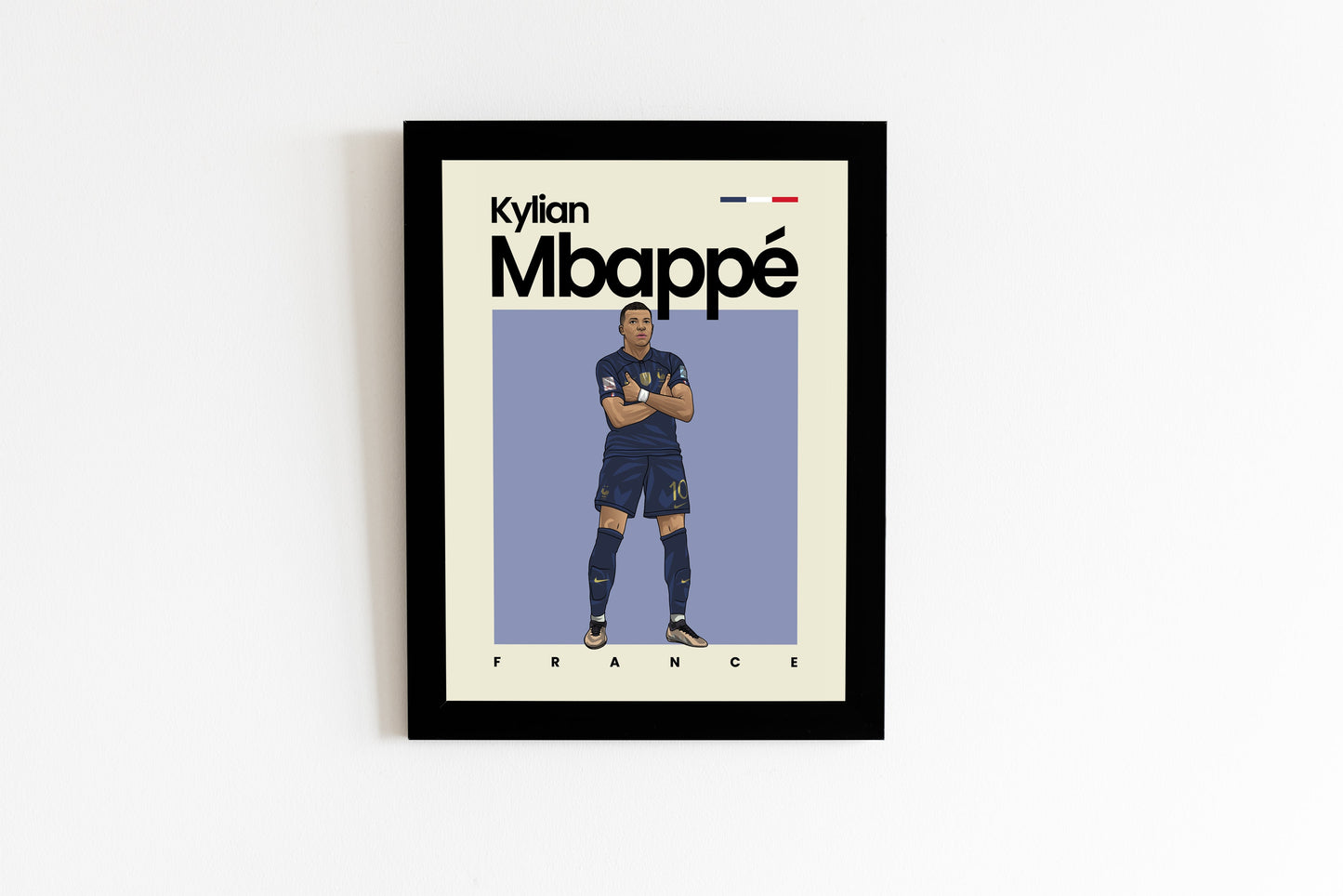 Kylian Mbappé France Wall Art