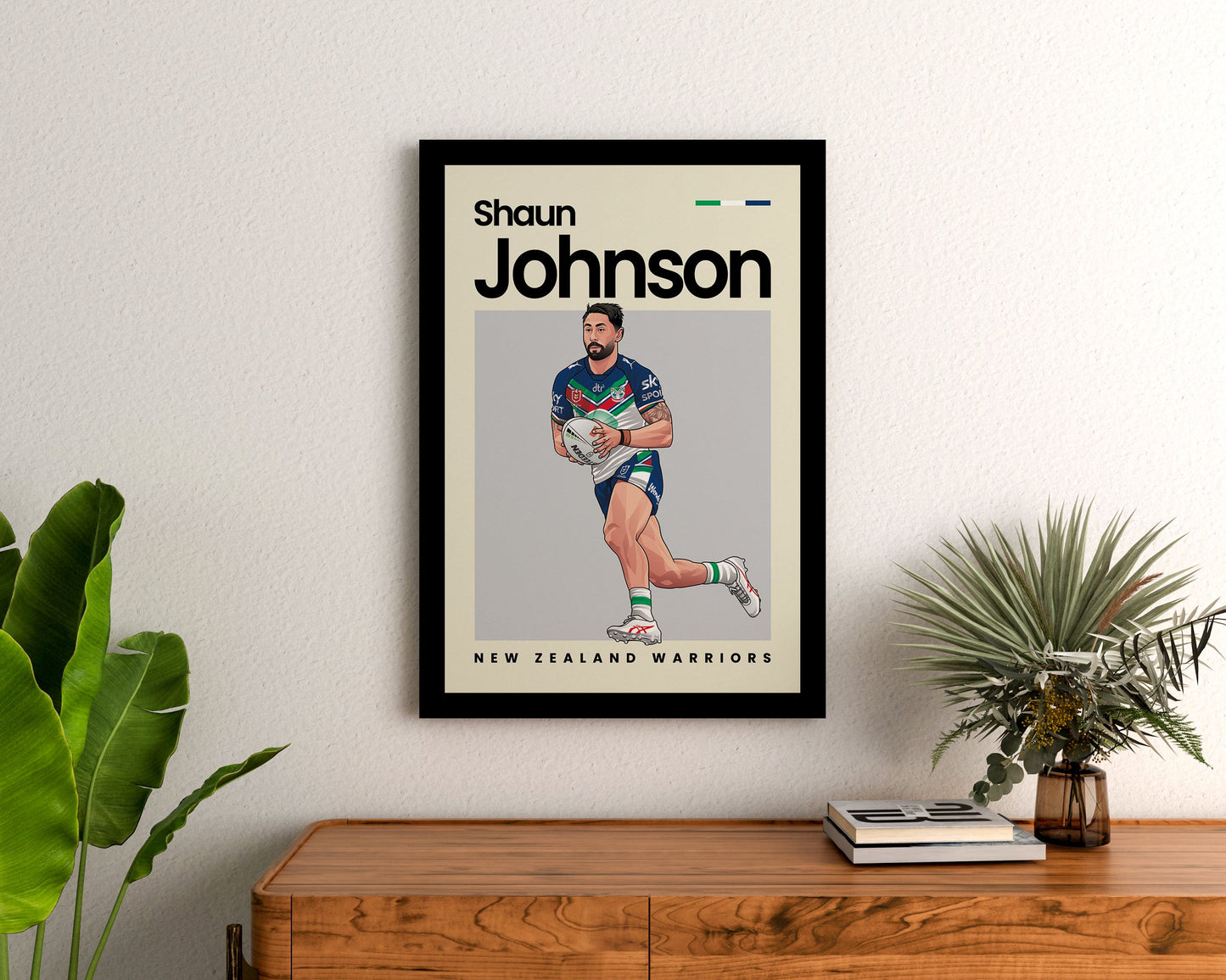 Shaun Johnson Warriors Wall Art