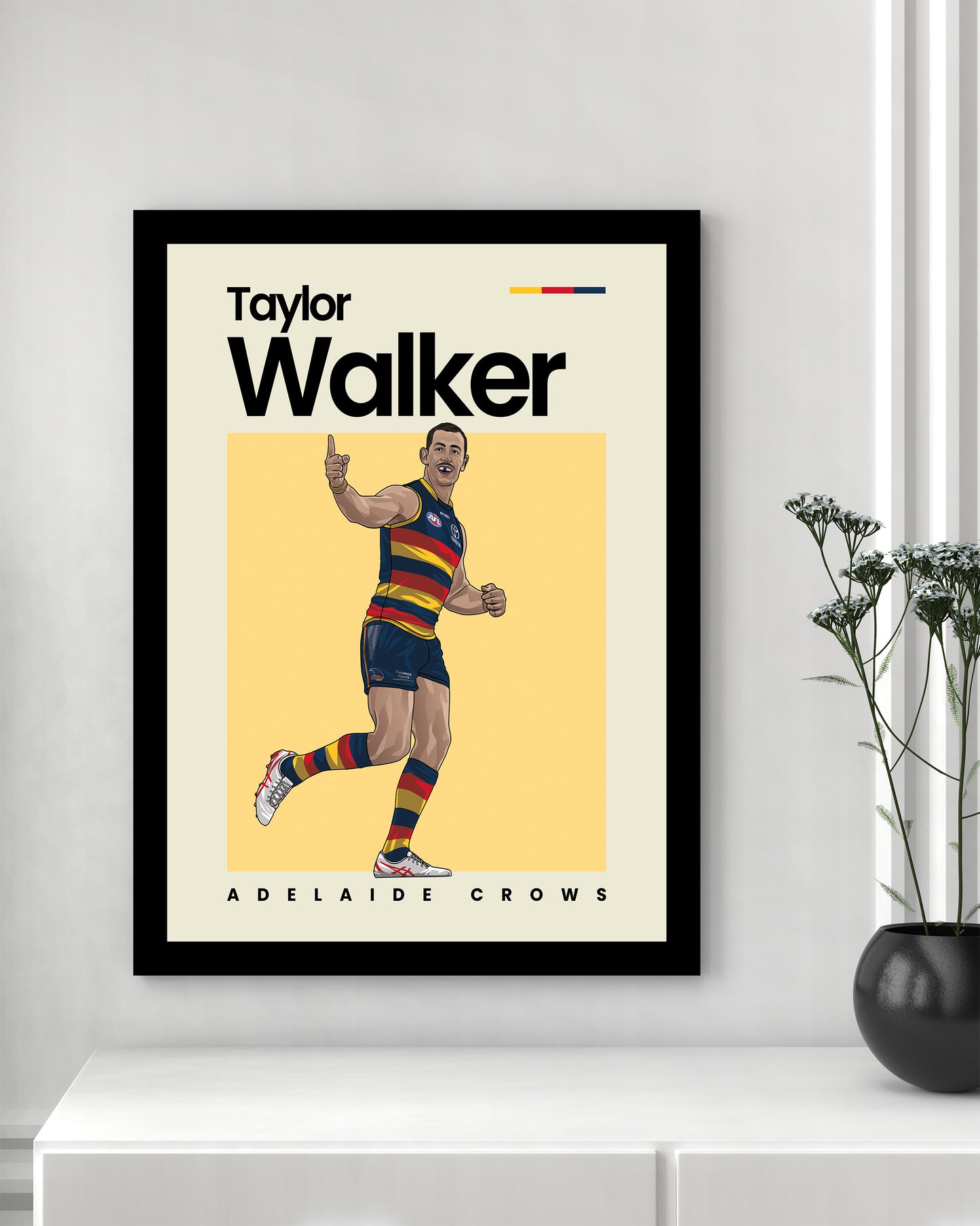 Taylor Walker Crows Wall Art