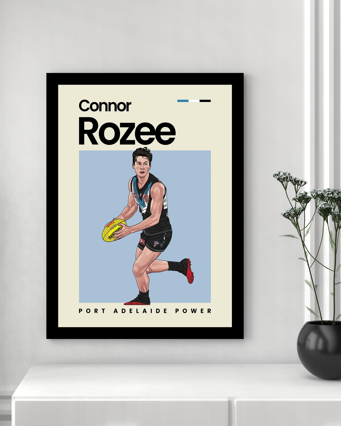 Connor Rozee Port Adelaide Wall Art