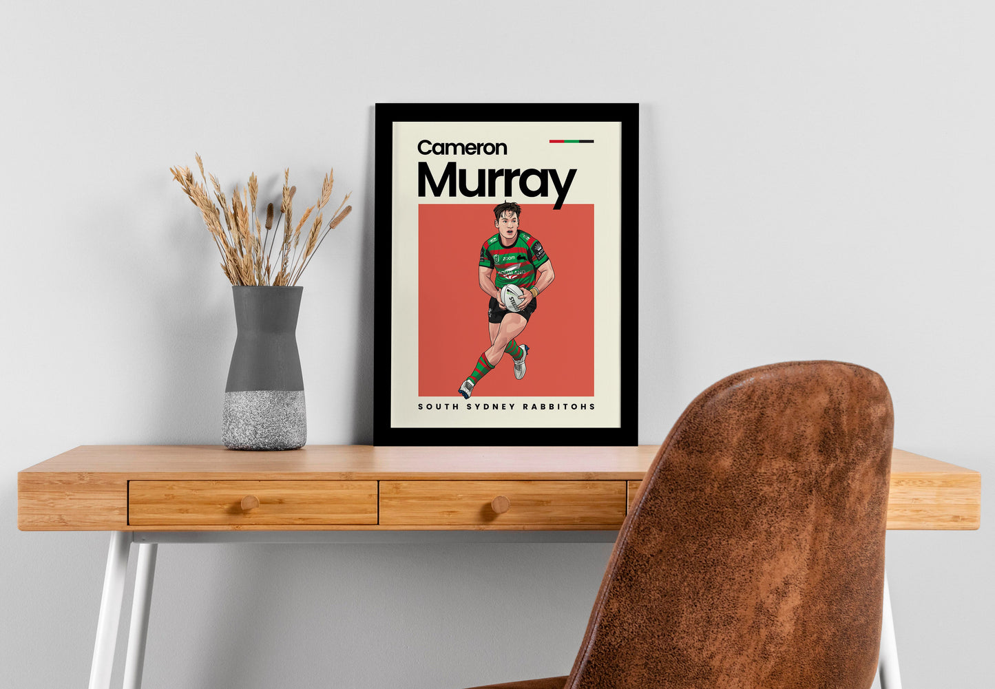 Cameron Murray Rabbitohs Wall Art