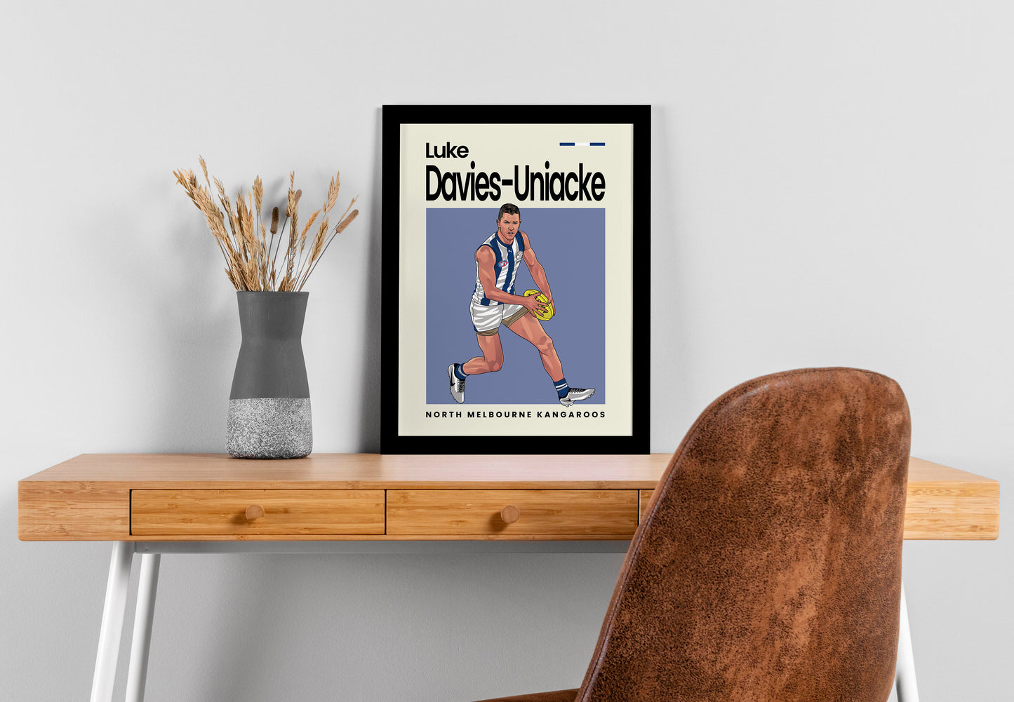 Luke Davies-Uniacke Kangaroos Wall Art