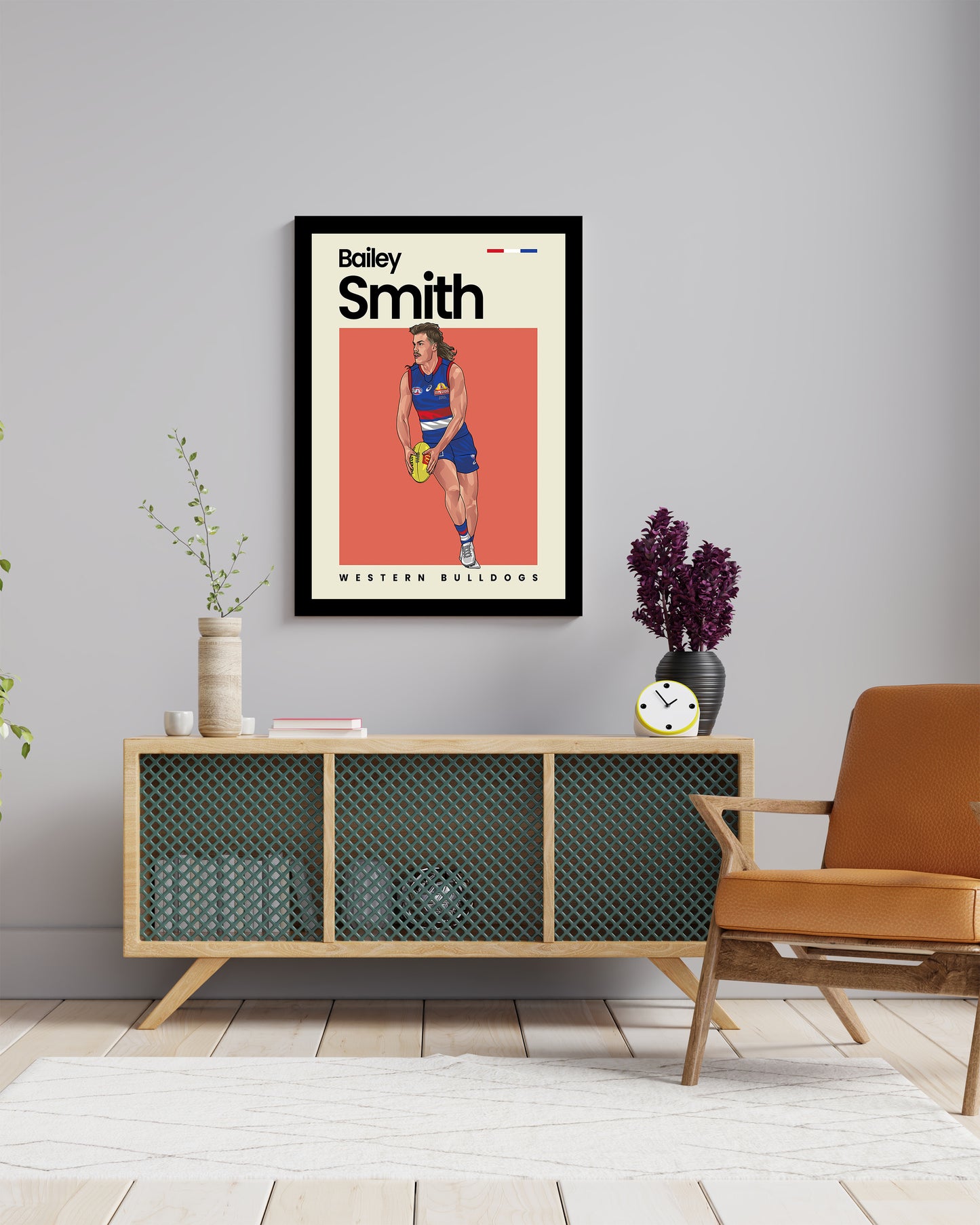 Bailey Smith Bulldogs Wall Art
