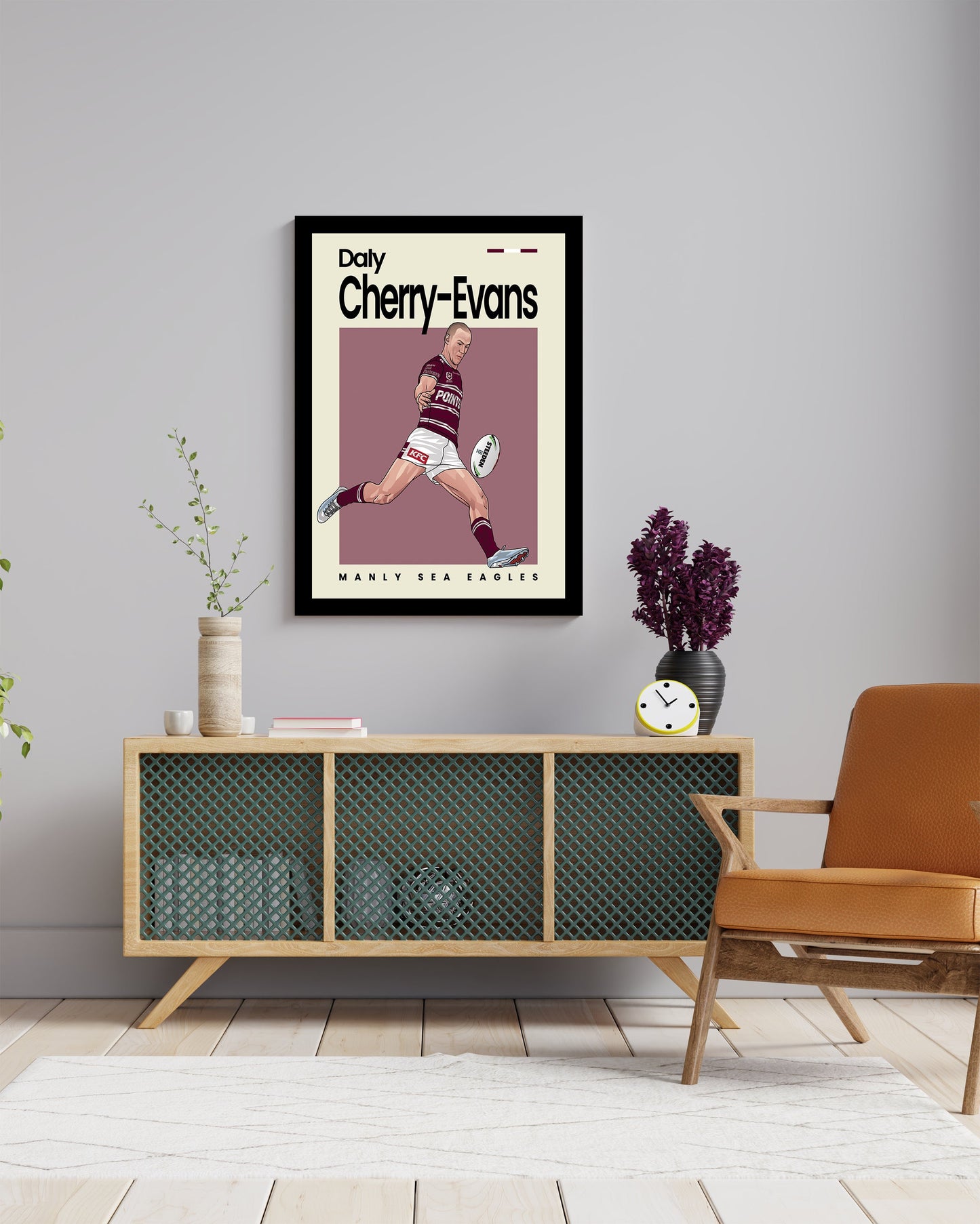 Daly Cherry-Evans Sea Eagles Wall Art