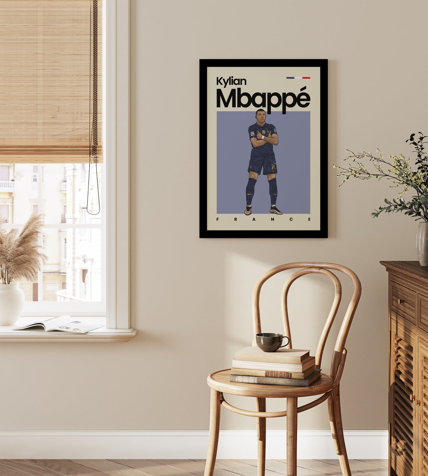 Kylian Mbappé France Wall Art