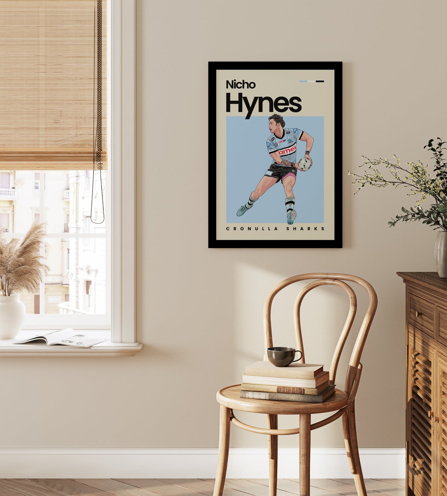 Nicho Hynes Sharks Wall Art