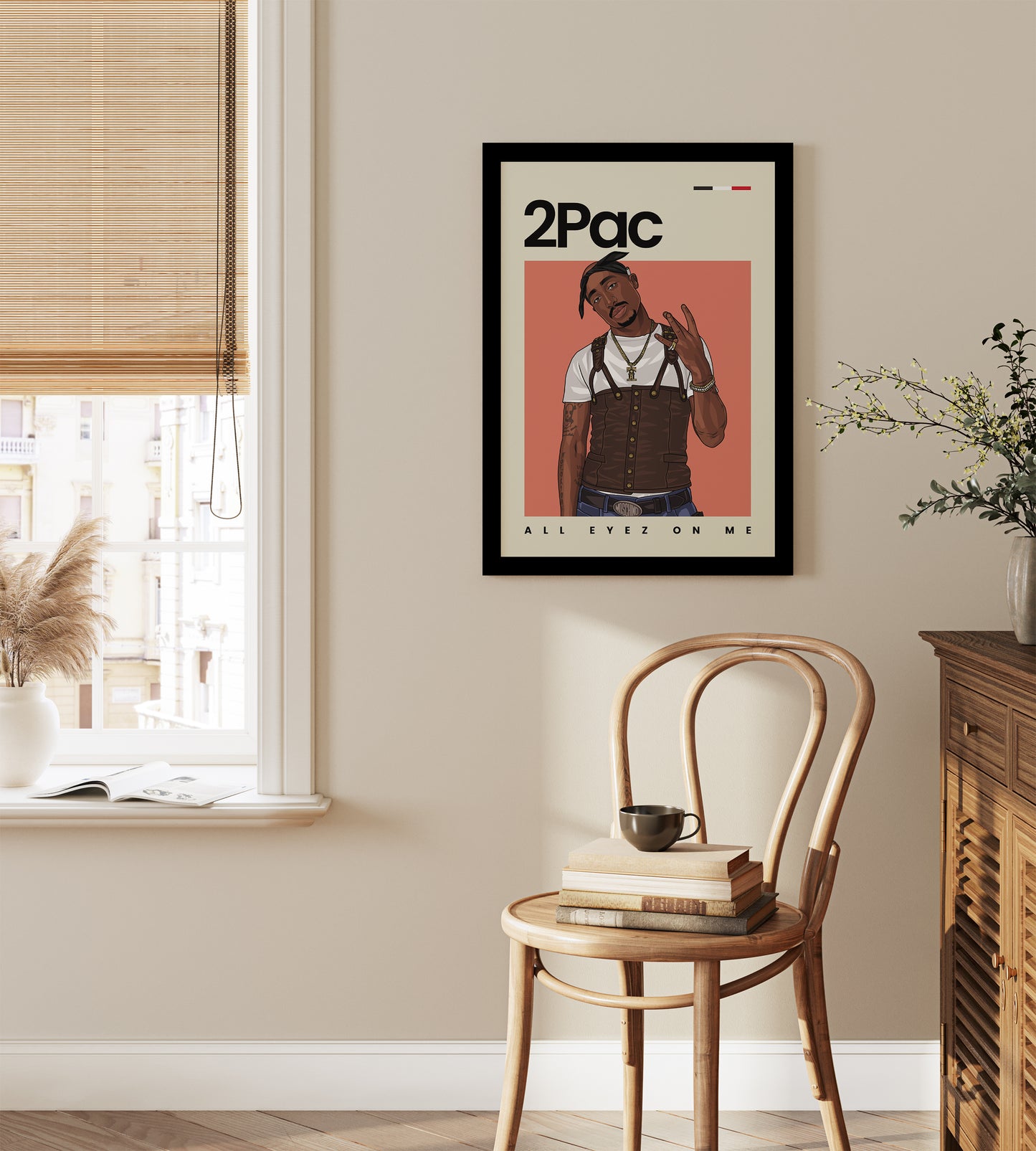 2Pac Hip Hop Wall Art