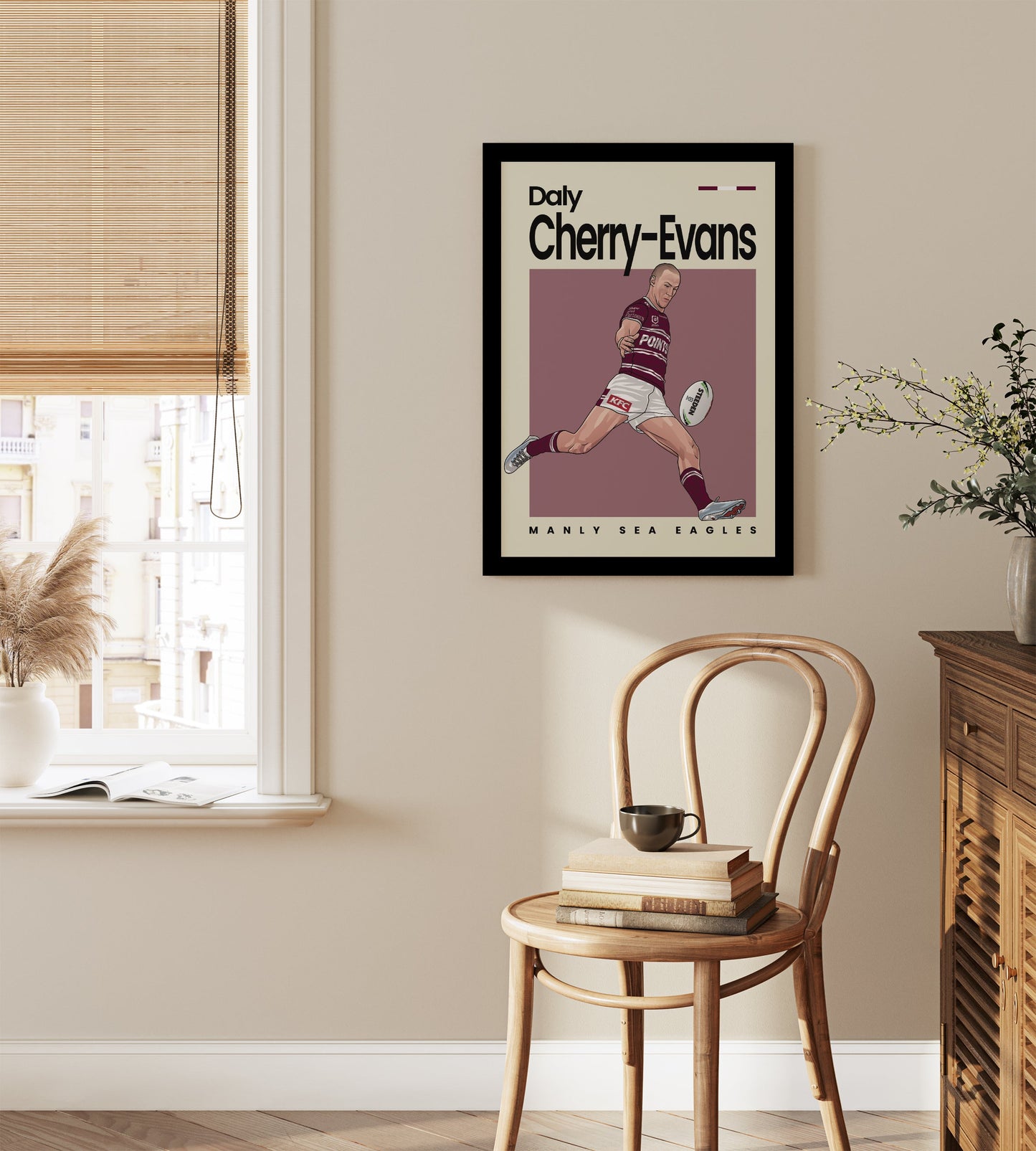 Daly Cherry-Evans Sea Eagles Wall Art