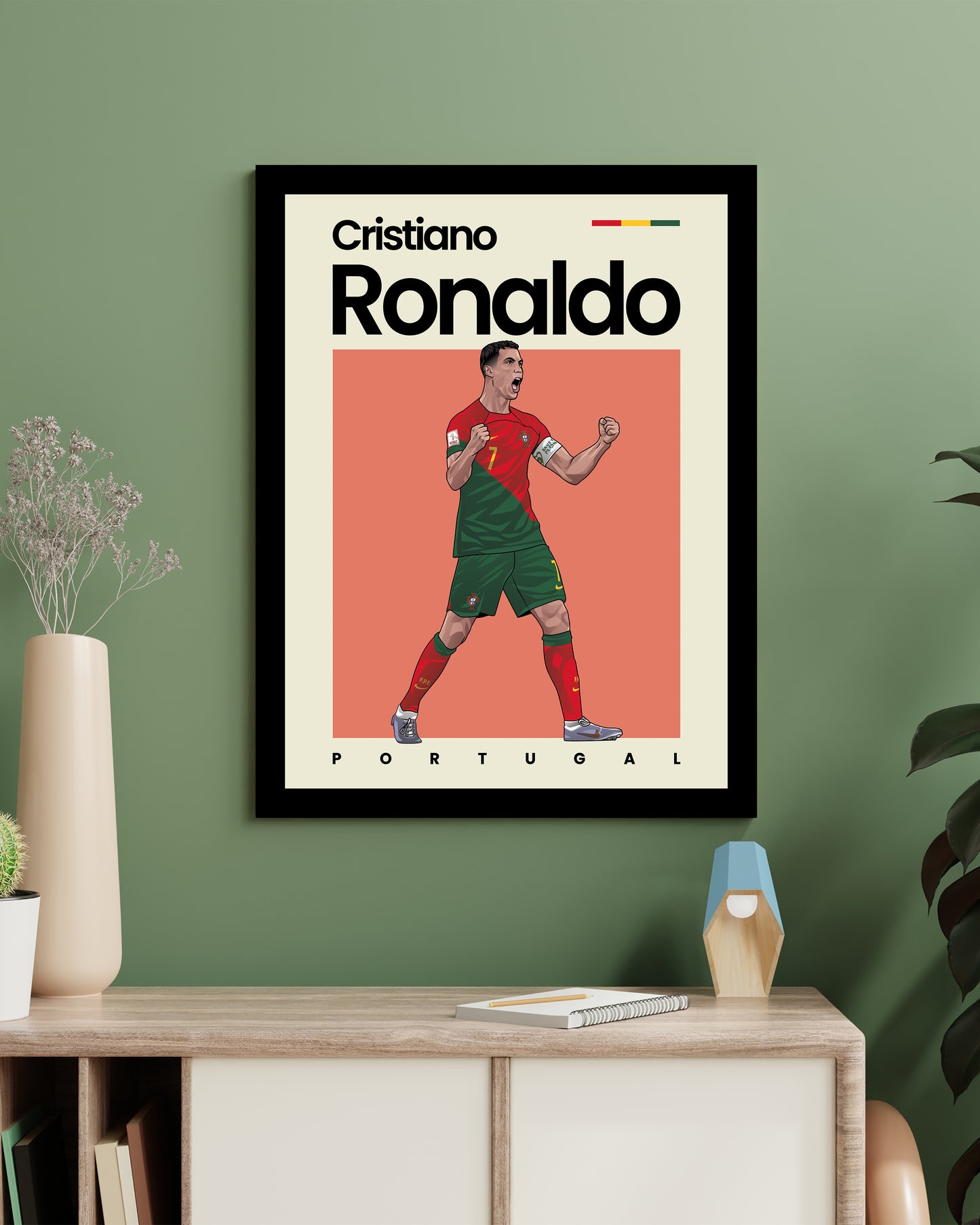Cristiano Ronaldo Portugal Wall Art