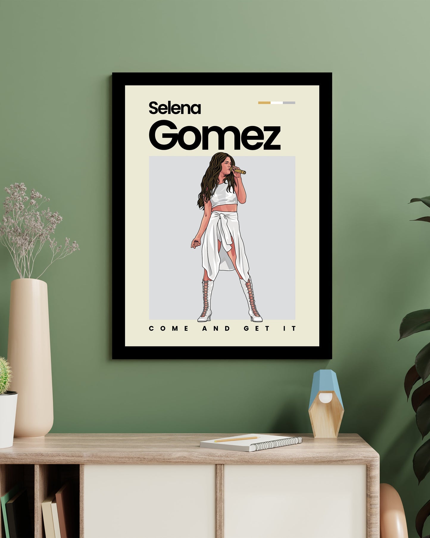 Selena Gomez Pop Wall Art