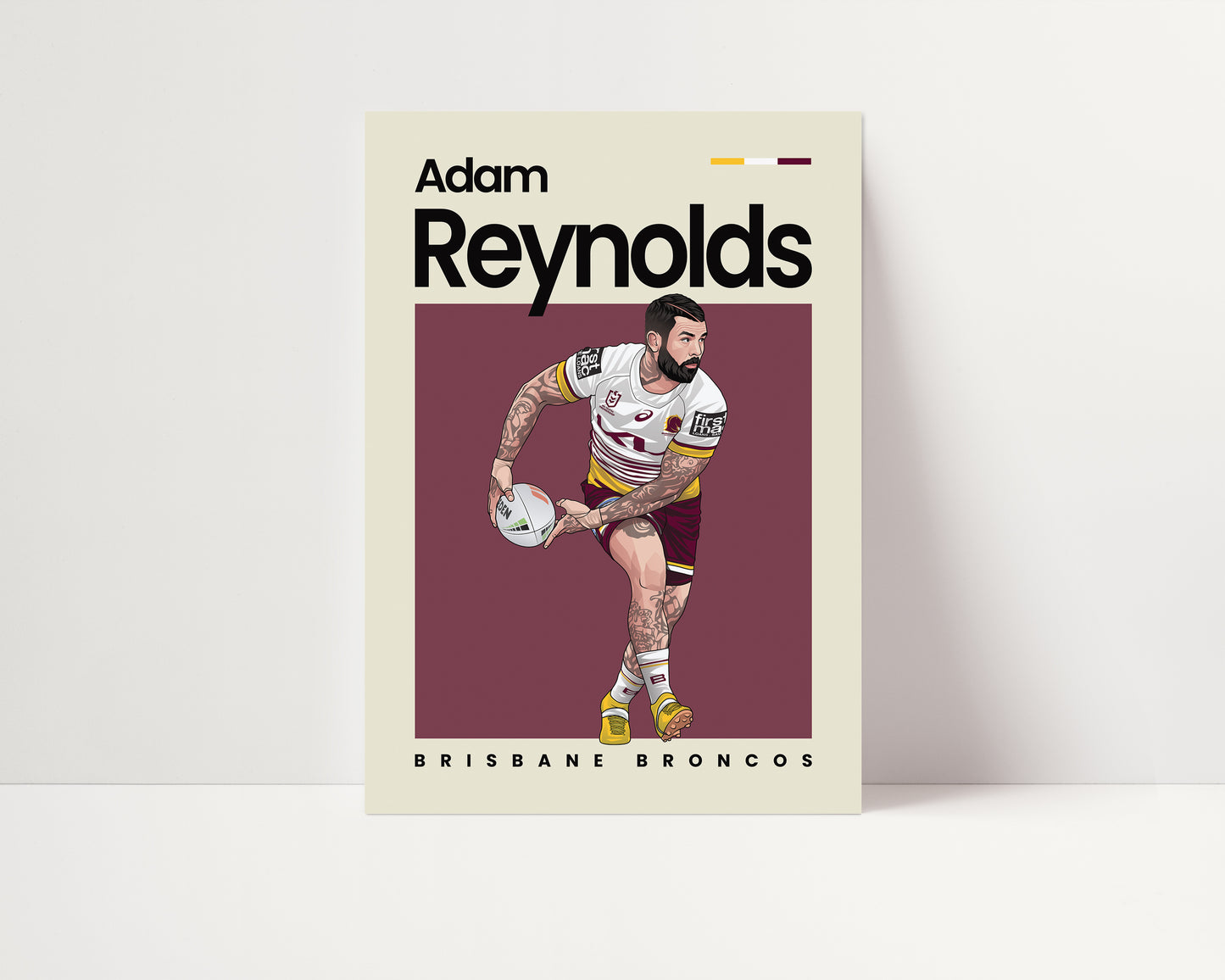 Adam Reynolds Broncos Wall Art