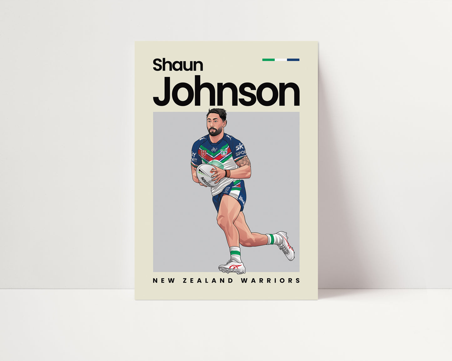 Shaun Johnson Warriors Wall Art