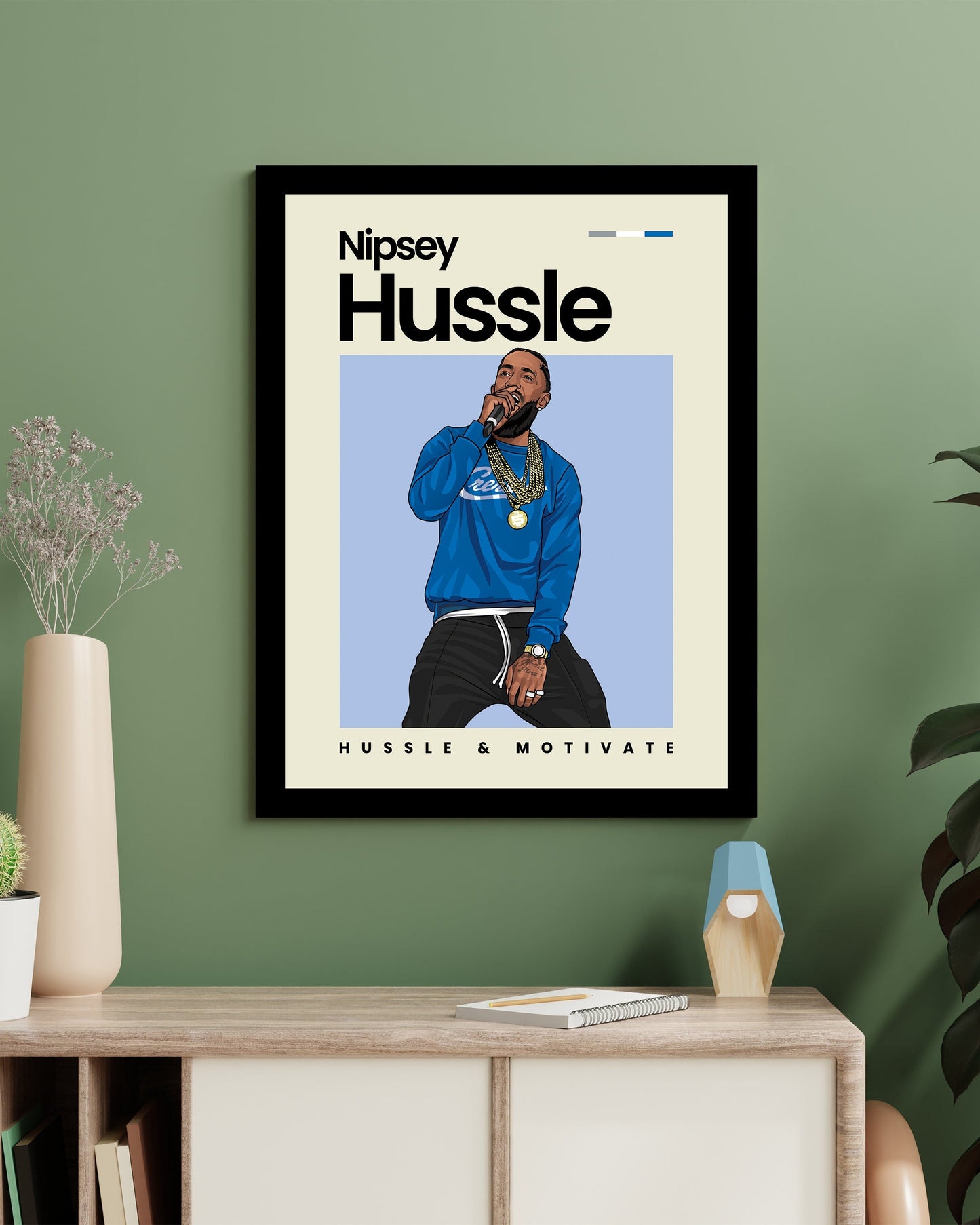 Nipsey Hussle Hip Hop Wall Art
