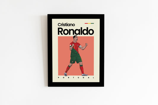 Cristiano Ronaldo Portugal Wall Art