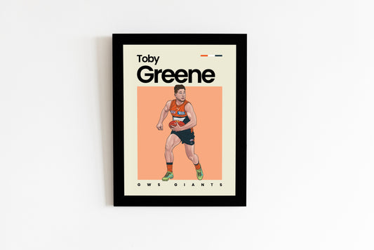 Toby Greene Giants Wall Art