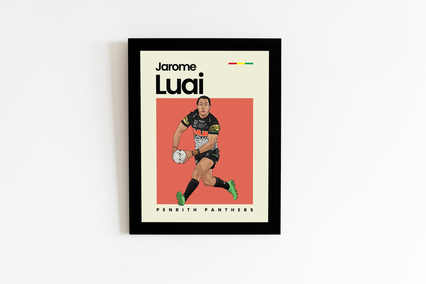 Jarome Luai Panthers Wall Art