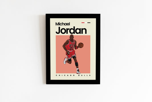 Michael Jordan Bulls Wall Art