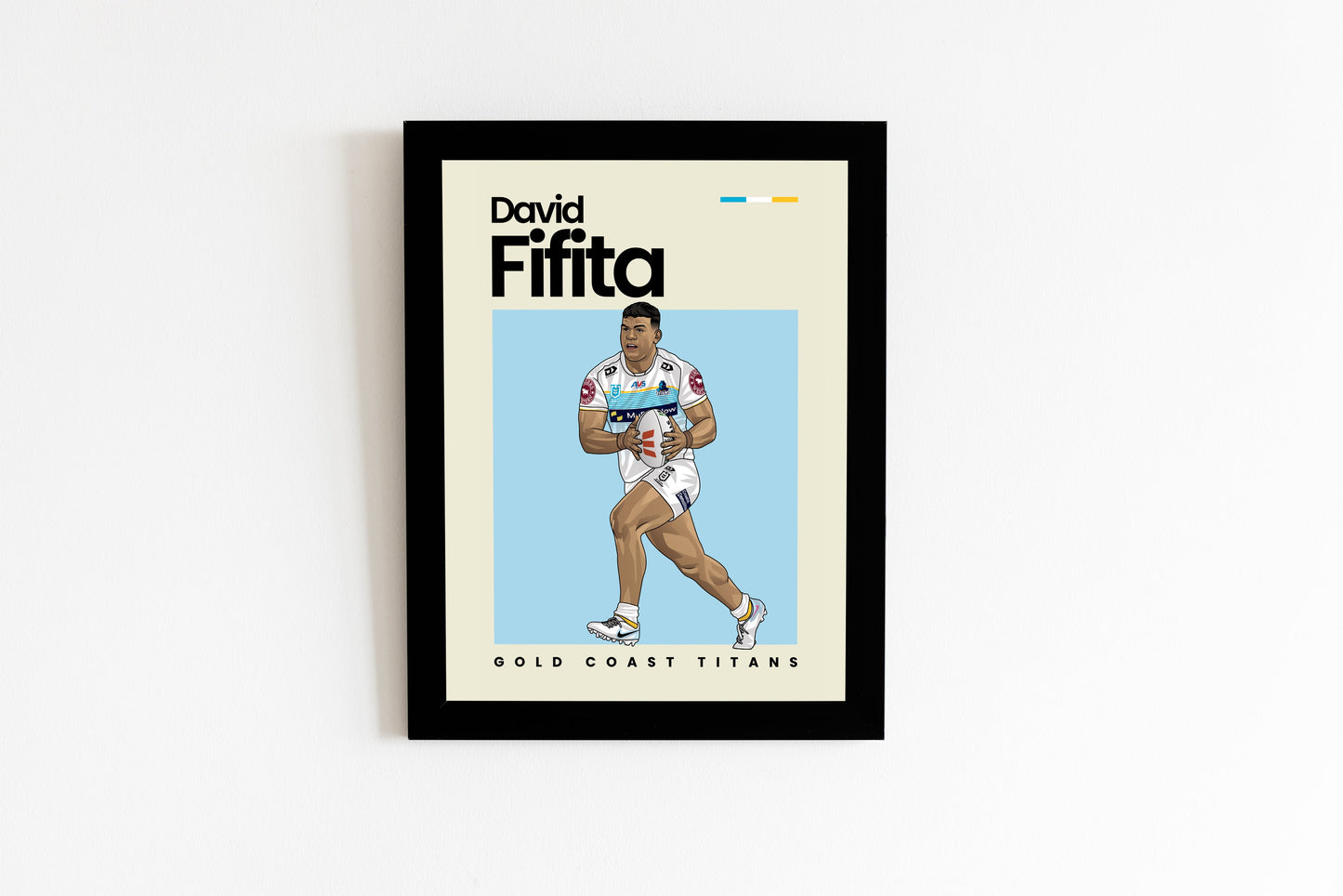 David Fifita Titans Wall Art