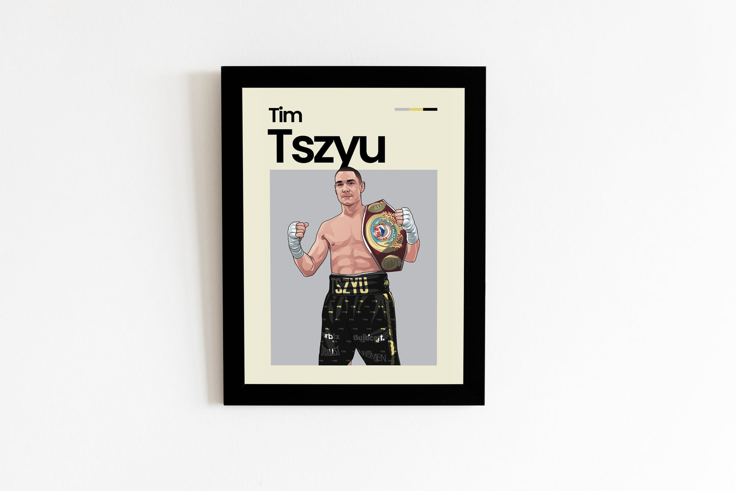 Tim Tszyu Boxing Wall Art