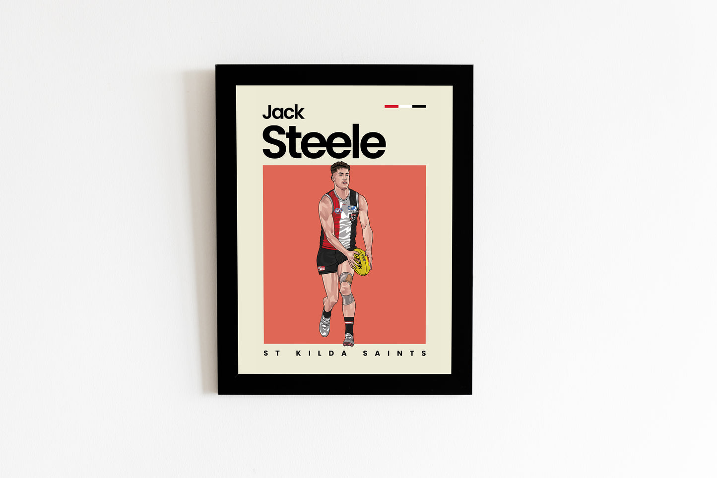 Jack Steele St Kilda Wall Art