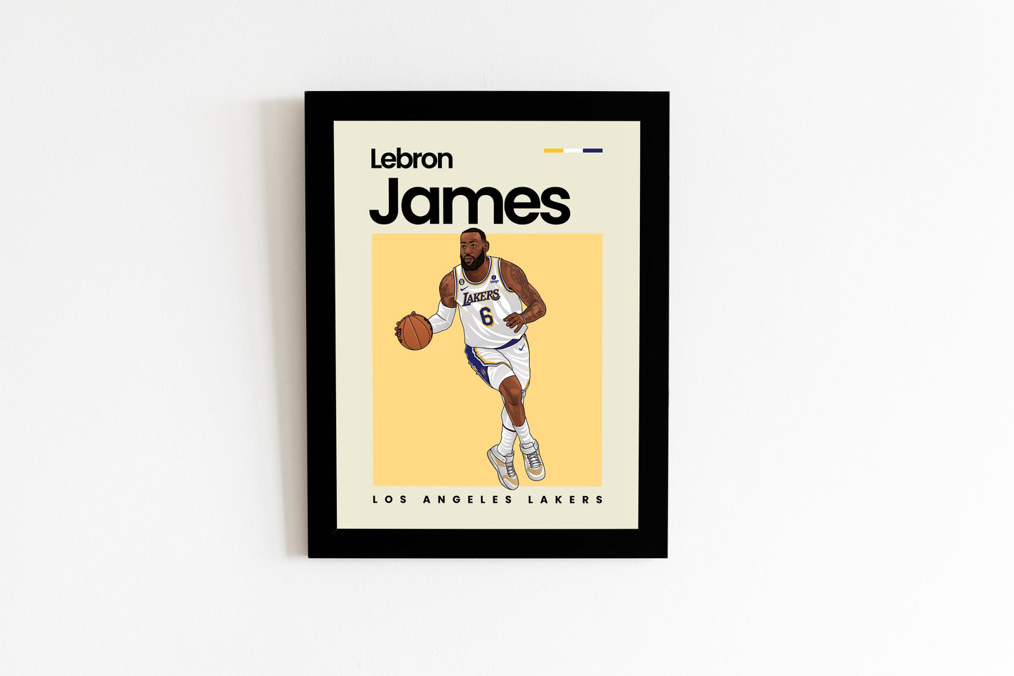 Lebron James Lakers Wall Art