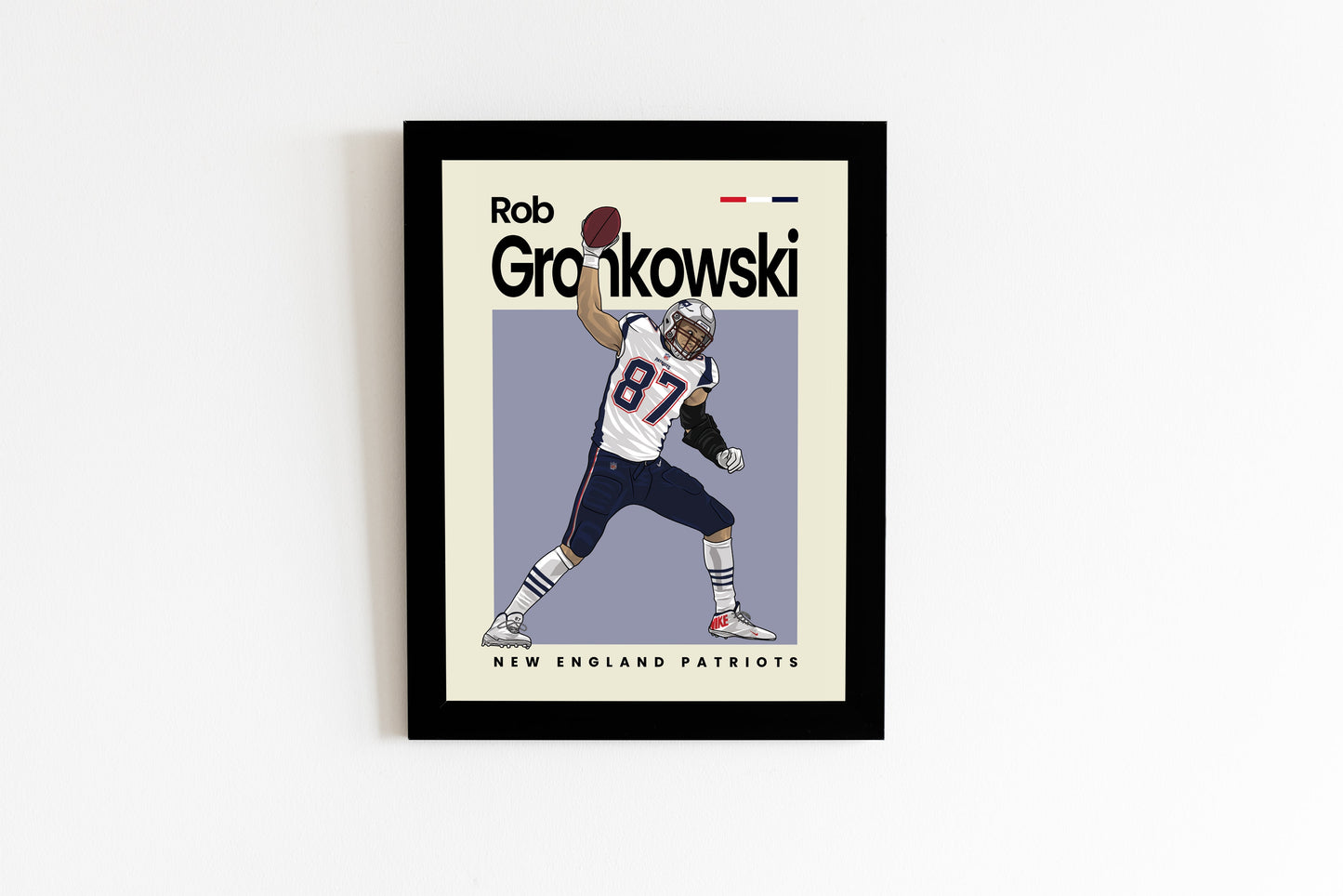 Rob Gronkowski Patriots Wall Art