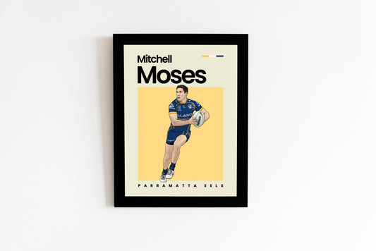 Mitchell Moses Eels Wall Art