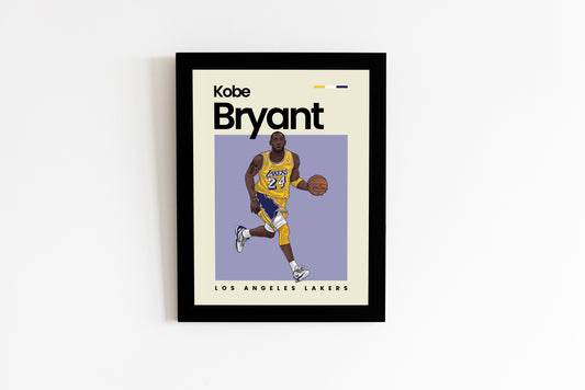 Kobe Bryant Lakers Wall Art