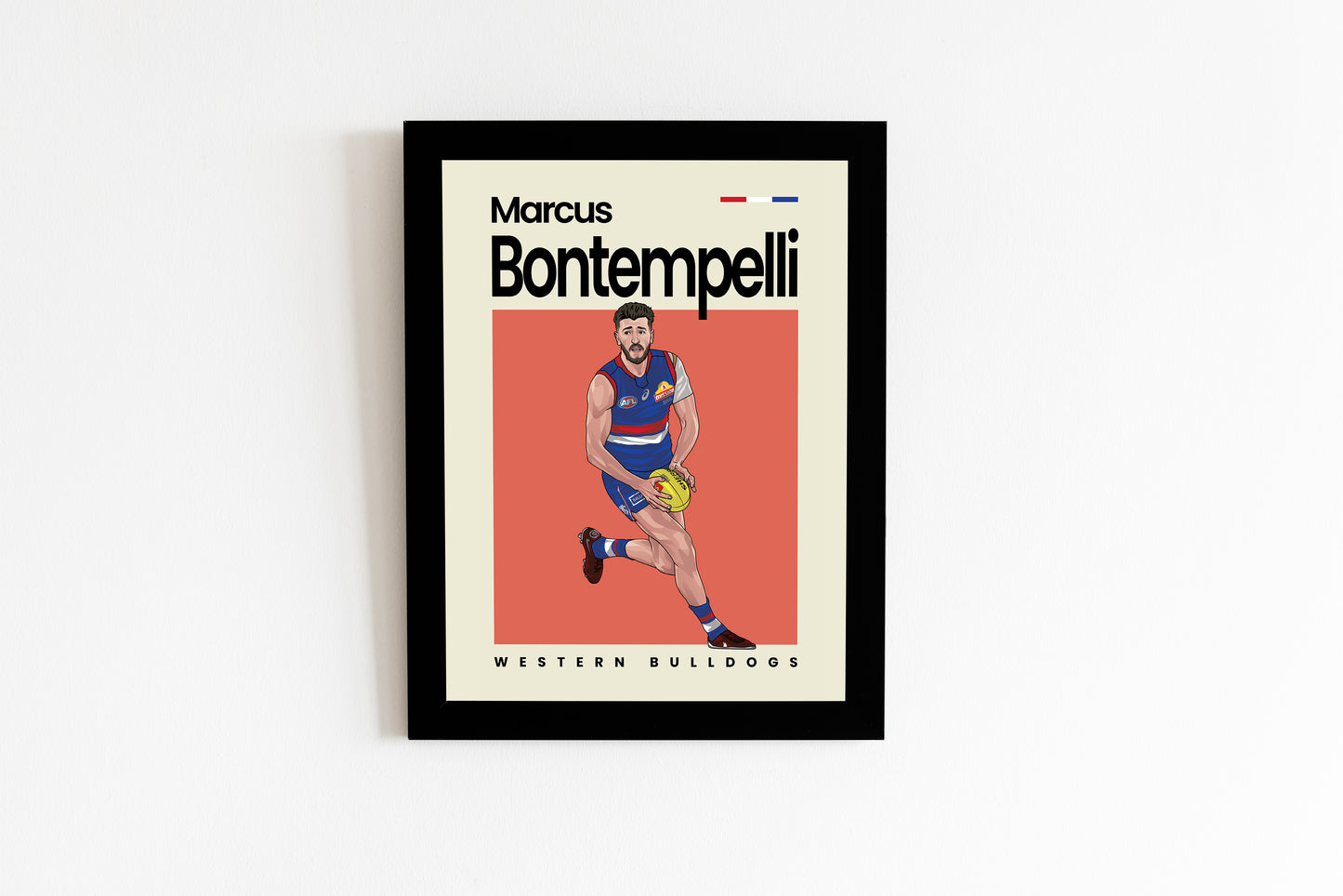 Marcus Bontempelli Bulldogs Wall Art