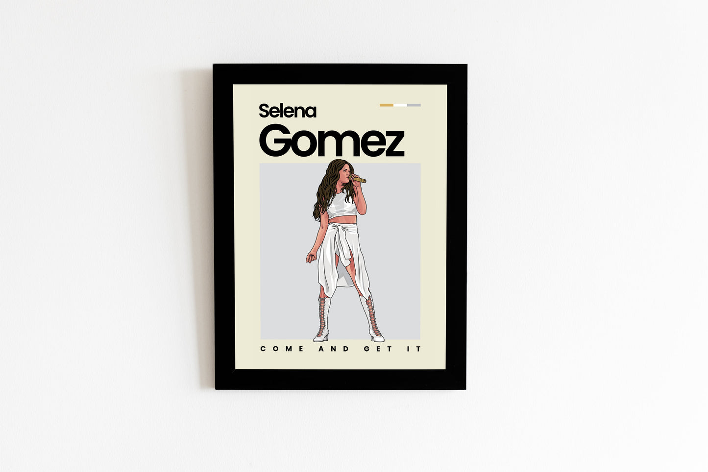 Selena Gomez Pop Wall Art