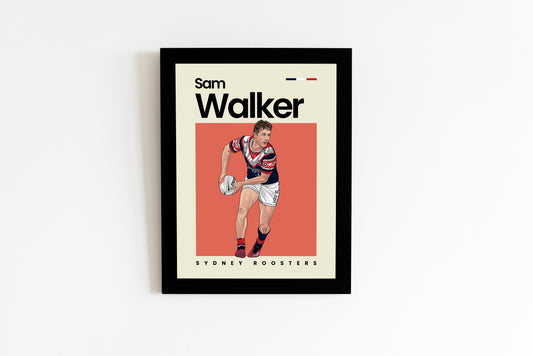 Sam Walker Roosters Wall Art