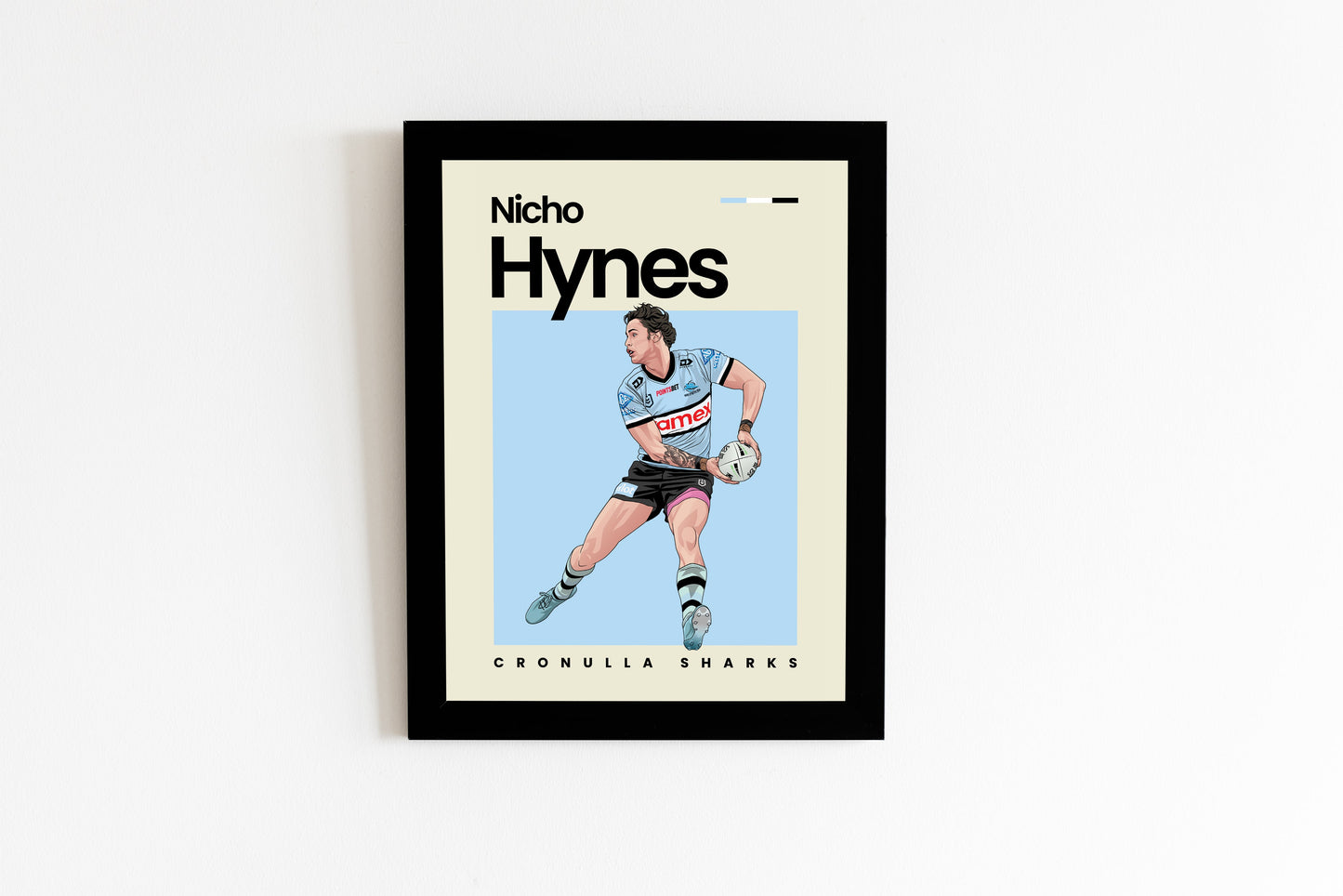 Nicho Hynes Sharks Wall Art