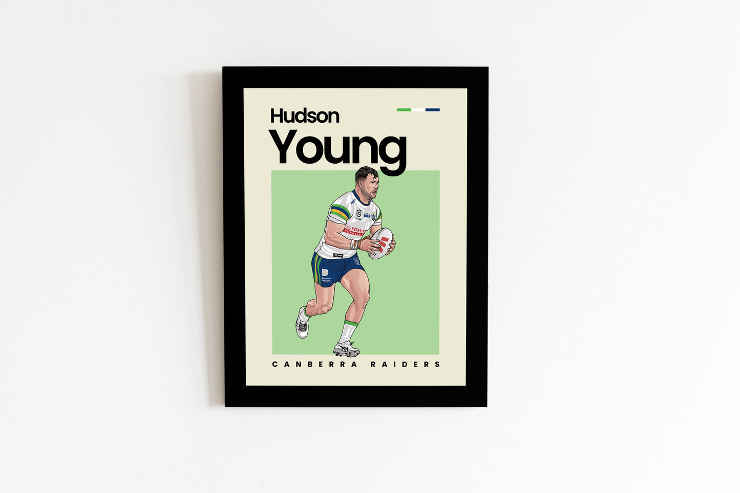 Hudson Young Raiders Wall Art