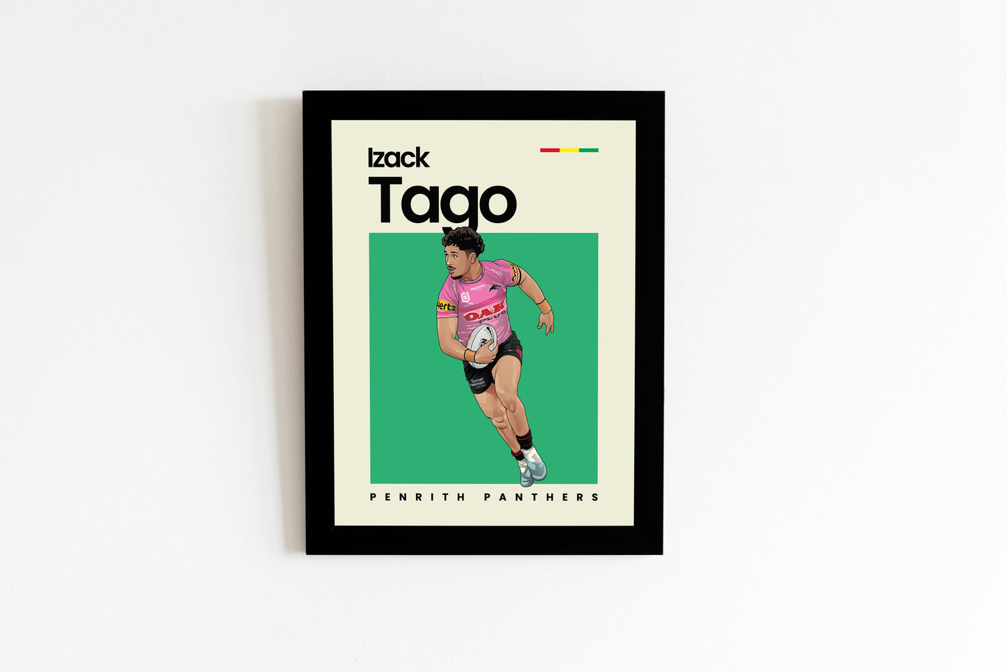 Izack Tago Panthers Wall Art