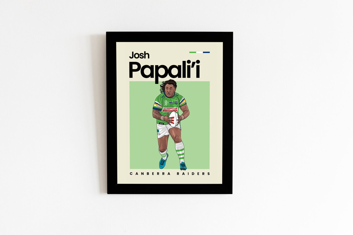 Josh Papali'i Raiders Wall Art