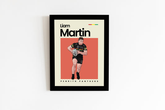 Liam Martin Panthers Wall Art