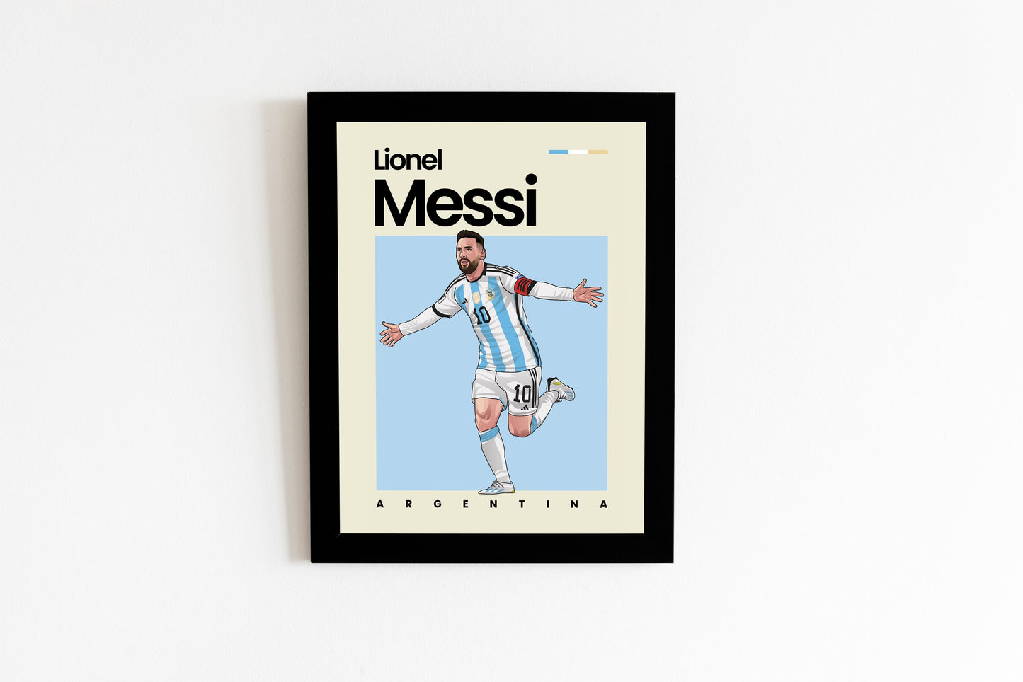 Lionel Messi Argentina Wall Art