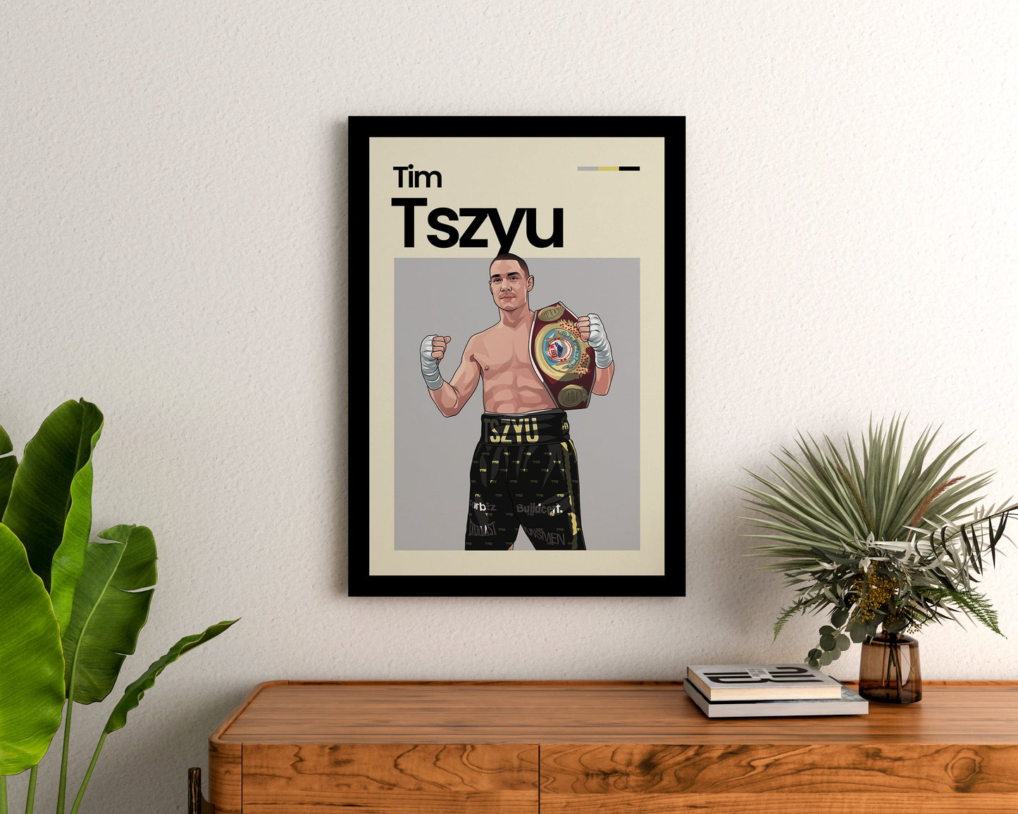 Tim Tszyu Boxing Wall Art