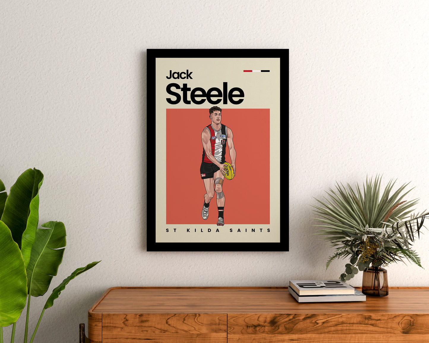 Jack Steele St Kilda Wall Art