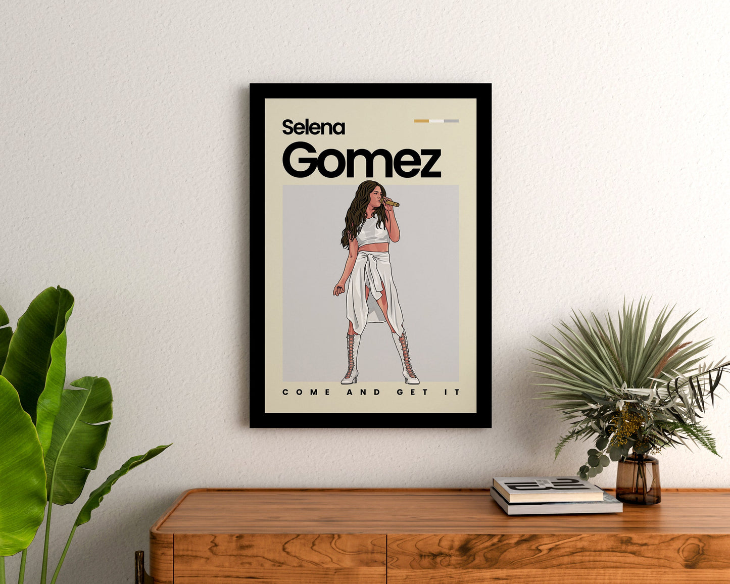 Selena Gomez Pop Wall Art