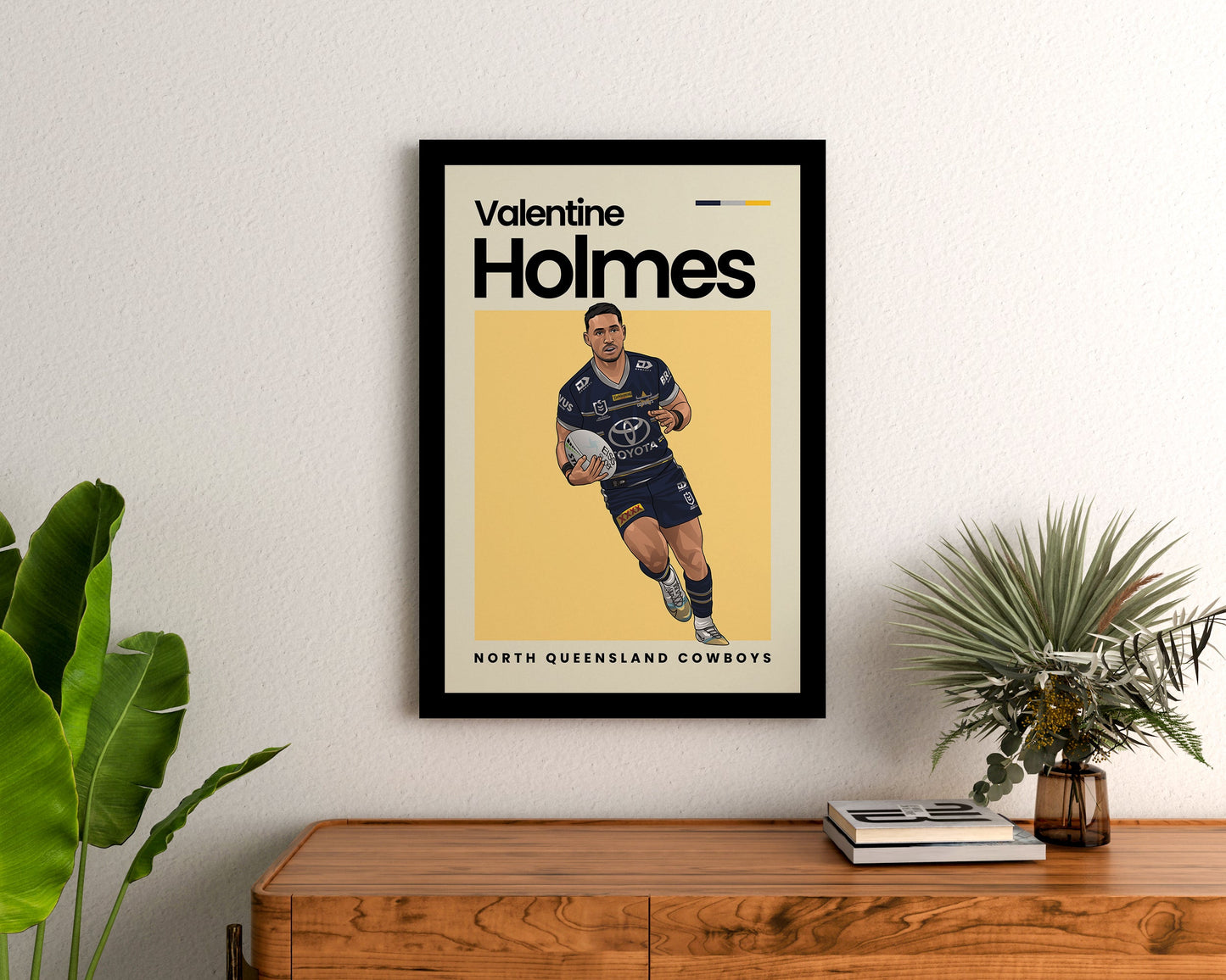 Valentine Holmes Cowboys Wall Art