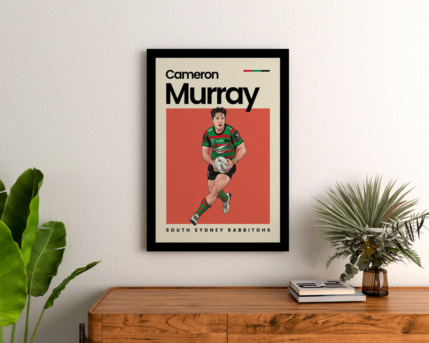 Cameron Murray Rabbitohs Wall Art