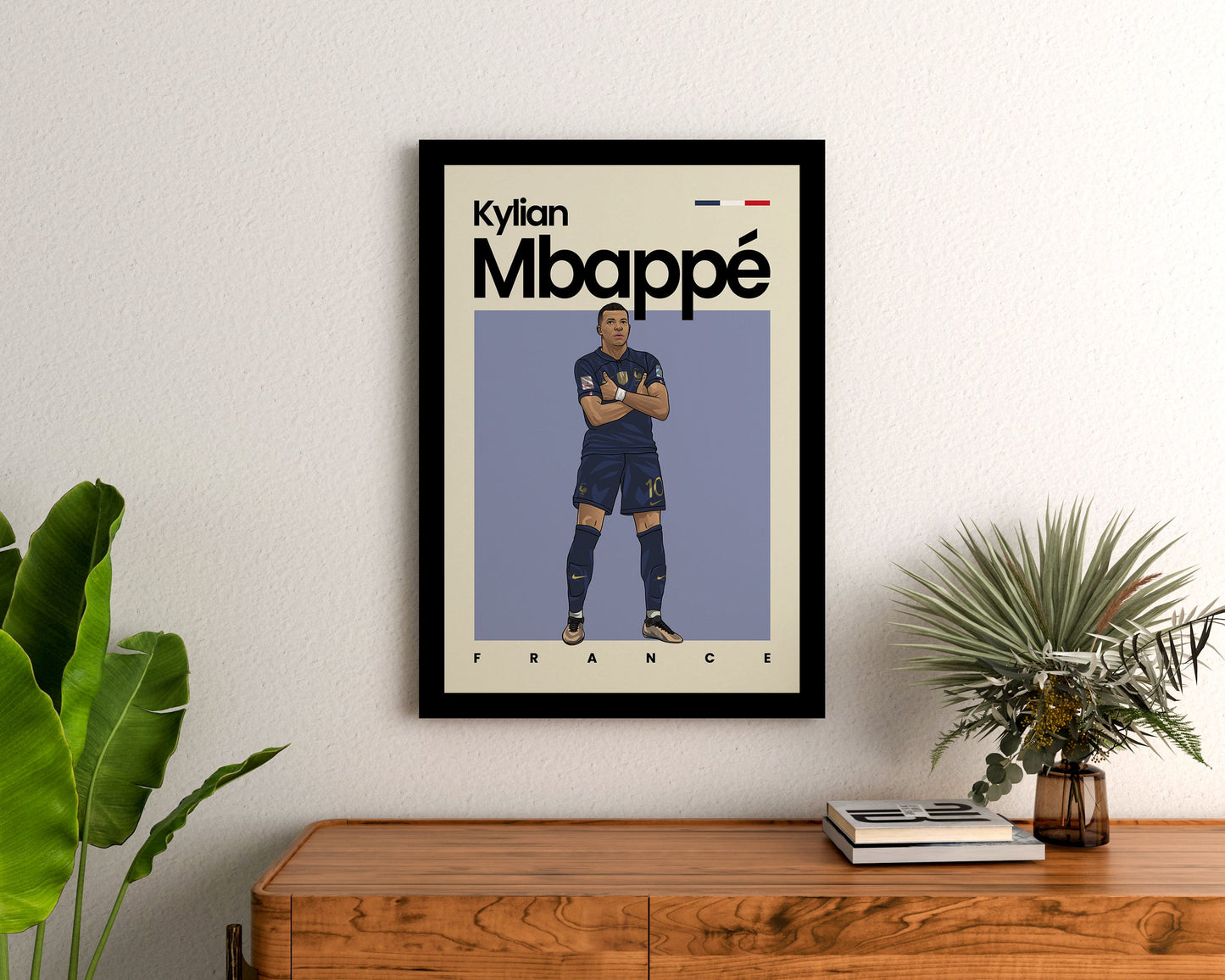 Kylian Mbappé France Wall Art