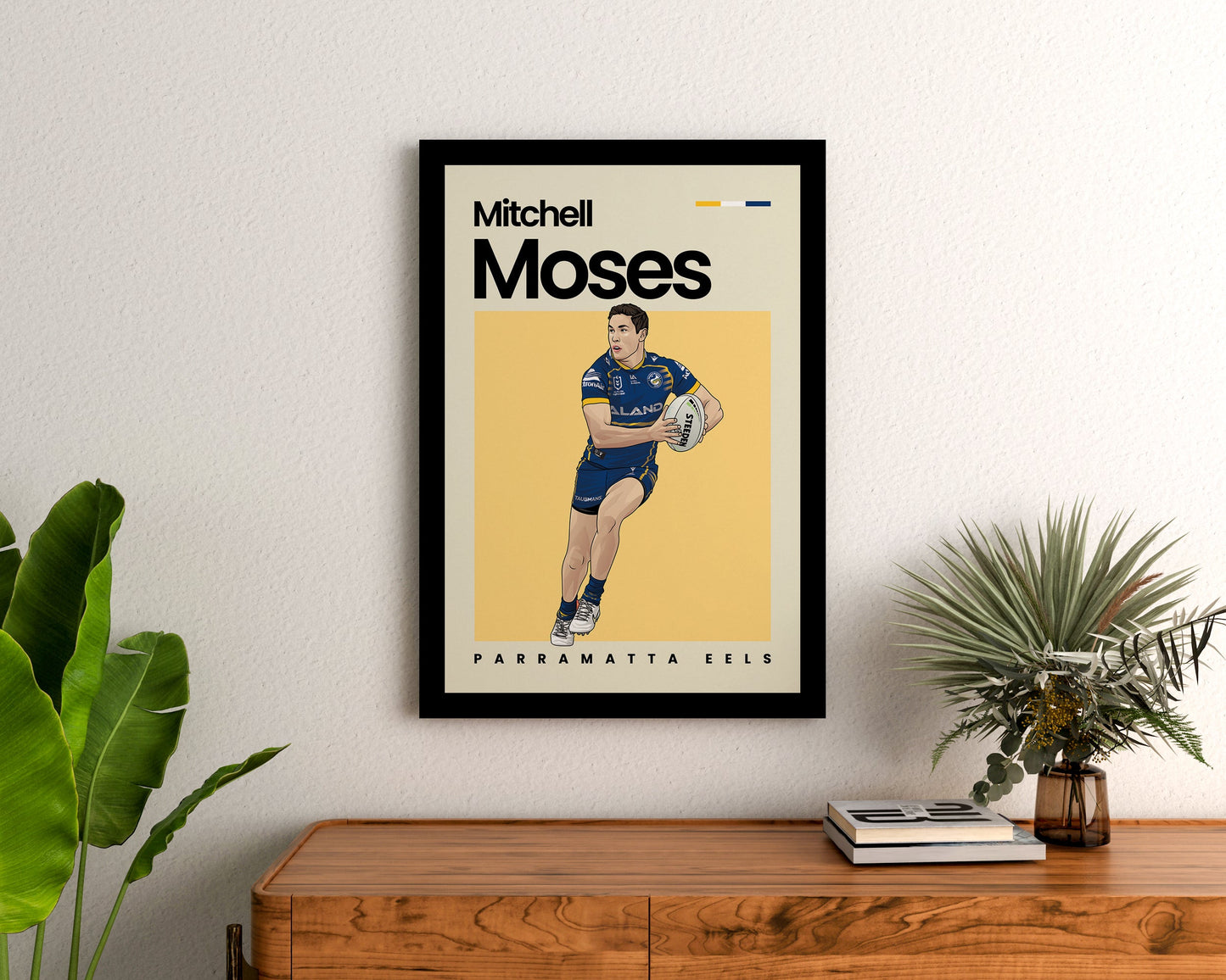 Mitchell Moses Eels Wall Art