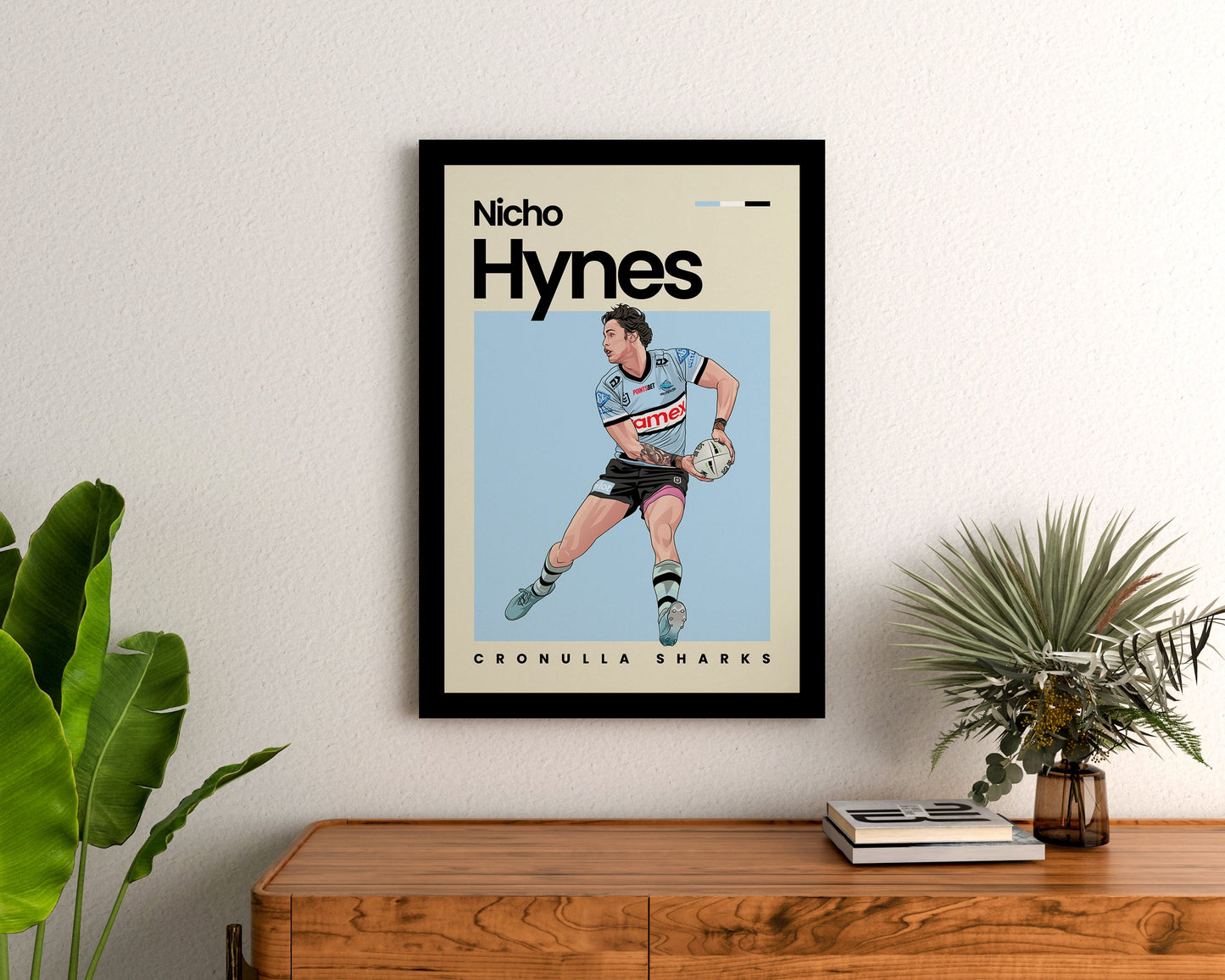 Nicho Hynes Sharks Wall Art