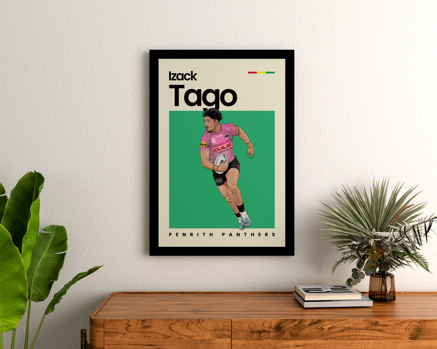 Izack Tago Panthers Wall Art