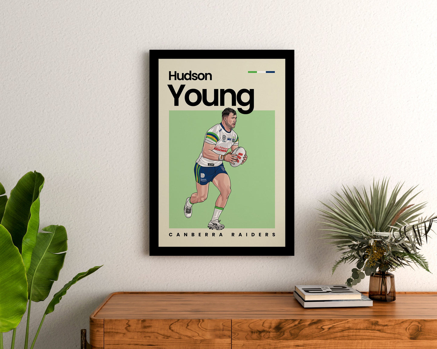 Hudson Young Raiders Wall Art