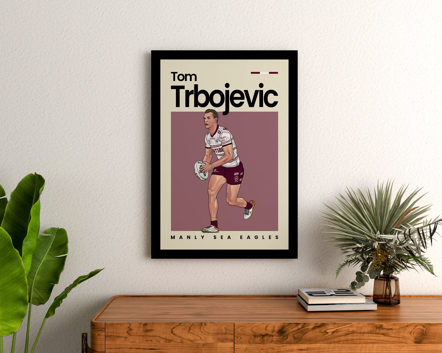 Tom Trbojevic Sea Eagles Wall Art