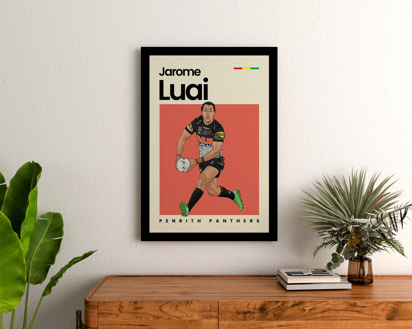 Jarome Luai Panthers Wall Art