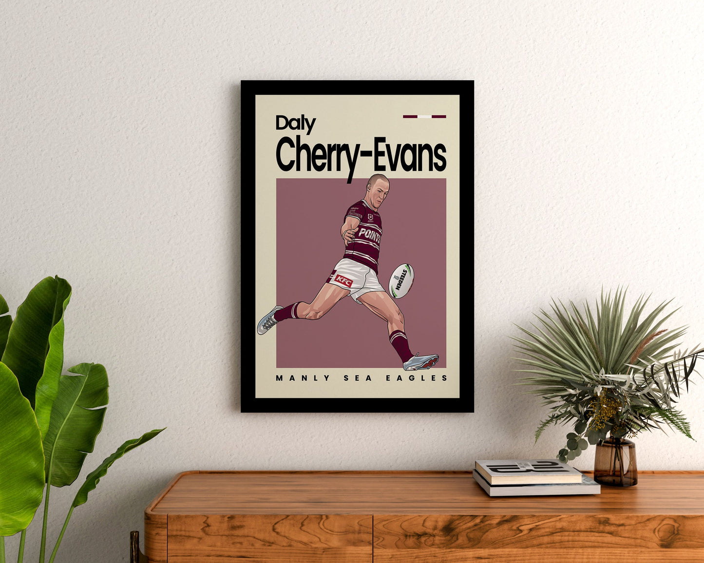 Daly Cherry-Evans Sea Eagles Wall Art